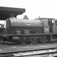 No. S4 'Percy' (Avonside Engine 1800 of 1918) at the Port of Bristol Authority, Avonmouth 21/7/63